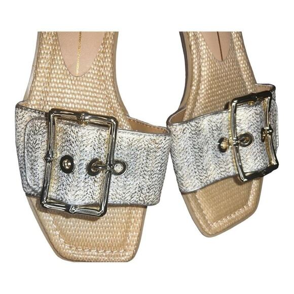New ▶️ Dolce Vita ◀️ Big Buckle Slide Sandals. Size 9.5 - Picture 11 of 15
